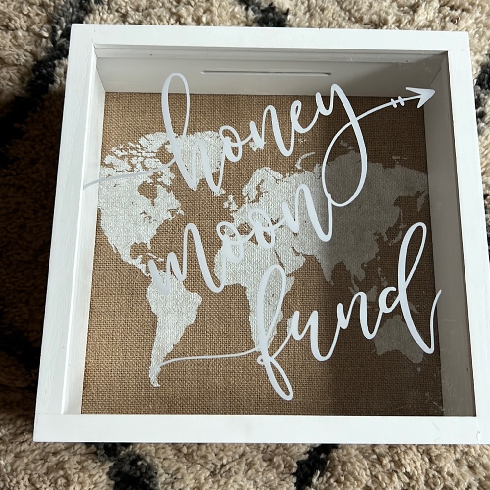 COPY - Large white honeymoon box for sale.